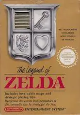 The Legend of Zelda NES Box – Iconic 8-Bit Action Adventure Game