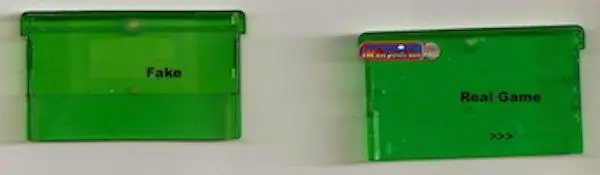 pokemon emerald authentic vs fake
