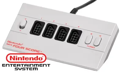 NES Four Score Adapter for Nintendo Multiplayer Gaming