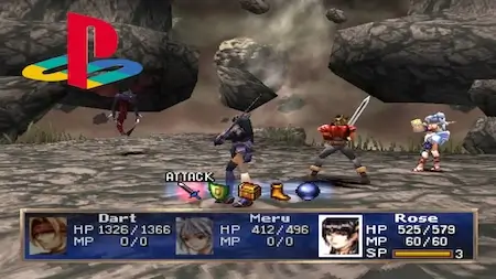 PS1 3D Role Playing Game