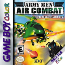 Sell Game Boy Color Army Men Air Combat – Trade In Online Army Men Air Combat Game Boy Color box art – old GBC game trade in