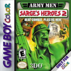 Sell Game Boy Color Army Men Sarge's Heroes 2 – Trade In Online Army Men Sarge's Heroes 2 Game Boy Color box art – old GBC game trade in